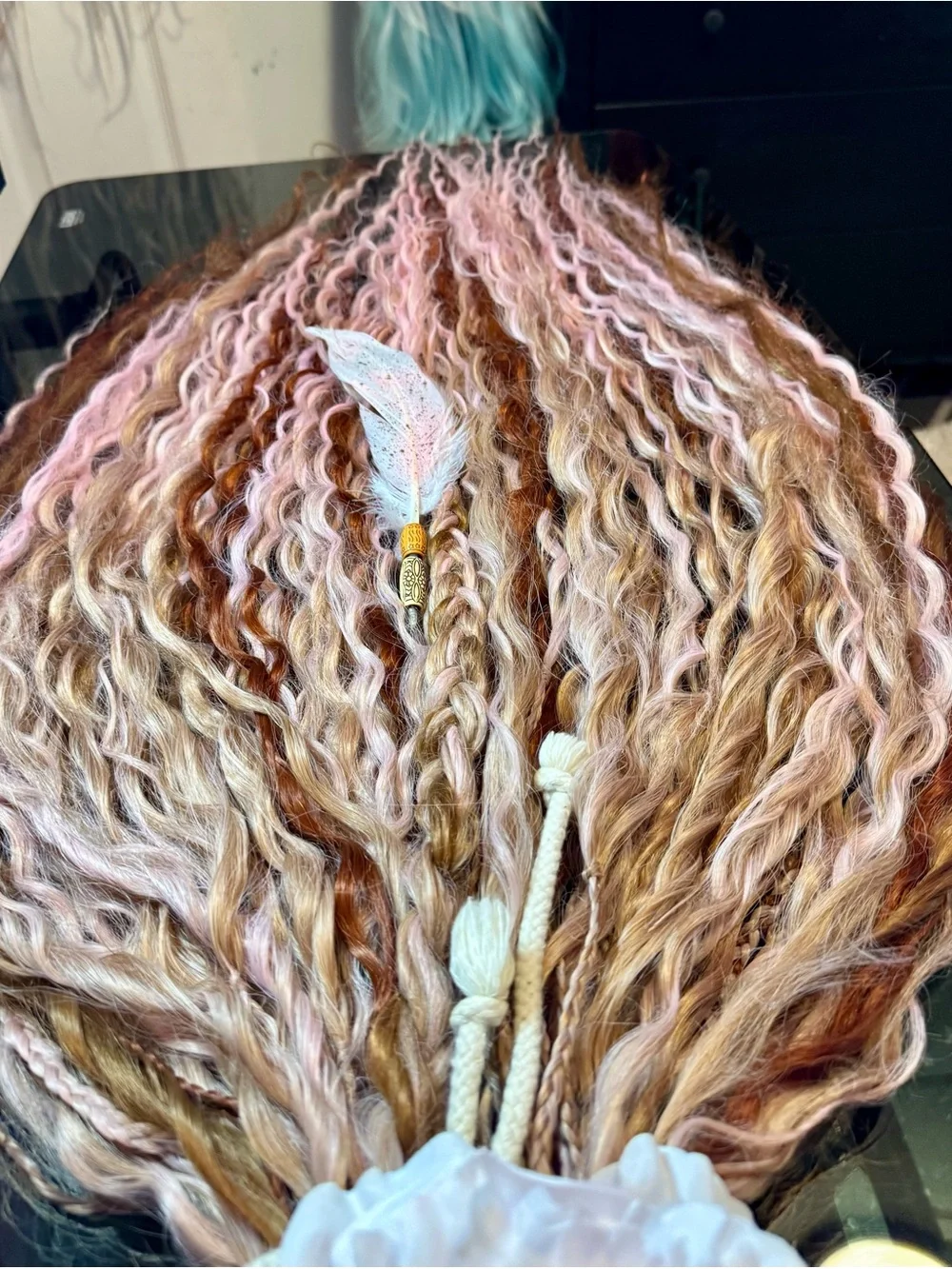 Handmade stylish braided